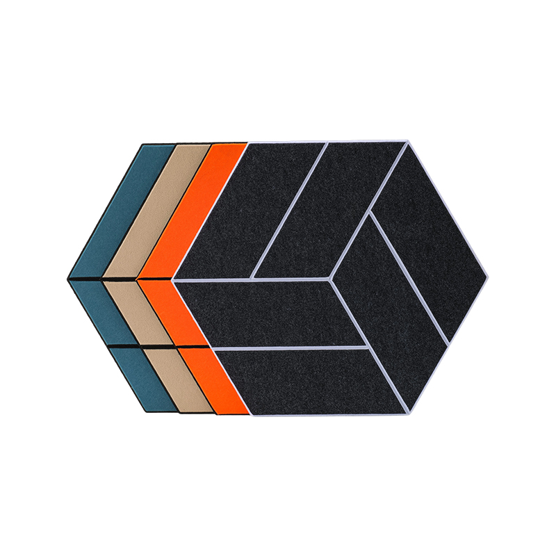 Morbi sulcatus Polyester Fiber Sonus-bibens Panel