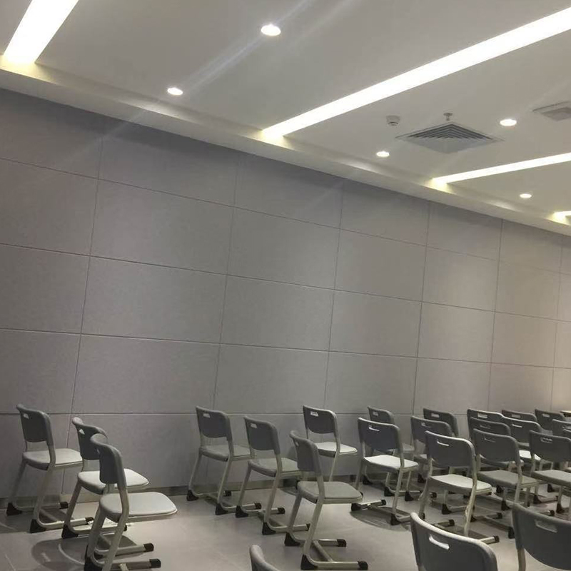 Ignis repugnans sulcatus Polyester Fiber Soni absorbens Board, pro Cinema / KTV Acoustic Curatio