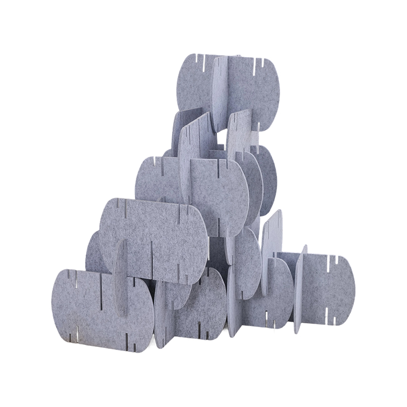 Eco-friendly Acoustic Panels for Office Partition Room Dividers Fabric convoluta Commercial Interior Design