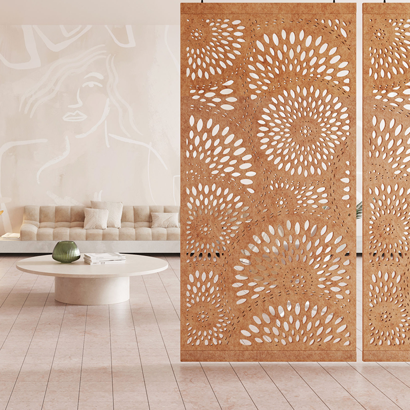 High Quality Eco-Friendly Office Partitions Movable Leaf Shape Room Dividers High Sound Absorption Customizable Modern Design High Quality Eco-Friendly Office Partitions Movable Leaf Shape Room Dividers High Sound Absorption Customizable Modern Design