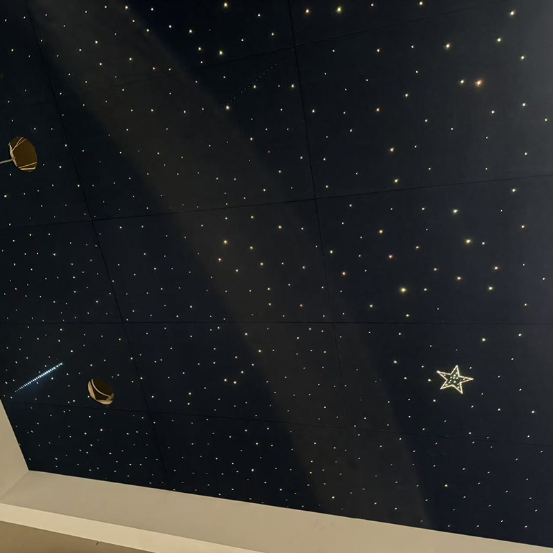 Hotel Application Acoustic Ceiling Home Use Starry Sky Acoustic Panel Tectum for Liberi Cubiculum Hotel Application Acoustic Ceiling Home Use Starry Sky Acoustic Panel Tectum for Liberi Cubiculum